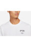 Фото #3 товара Big Swoosh Tişört, Erkek Beyaz Stil T-Shirt, Swoosh Beyaz Tişört