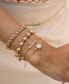 ფოტო #3 პროდუქტის 18K Gold Plated Starburst Adjustable Bracelet
