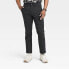 Фото #1 товара Men's Slim Fit Tech Chino Pants - Goodfellow & Co Black 32x30