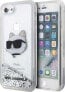 Karl Lagerfeld Etui Karl Lagerfeld KLHCI8LNCHCS Apple iPhone SE 2022/SE 2020/8/7 srebrny/silver hardcase Glitter Choupette Head