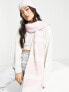 Фото #7 товара Threadbare printed scarf in pink