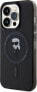 Фото #2 товара Karl Lagerfeld Karl Lagerfeld KLHMP15XHFCKNOK iPhone 15 Pro Max 6.7" czarny/black hardcase IML Ikonik MagSafe