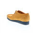Фото #11 товара Clarks Wallabee 26168858 Mens Yellow Suede Oxfords & Lace Ups Casual Shoes