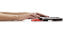 Contour Design RollerMouse Red - Ambidextrous - Rollerbar - USB Type-A - 2800 DPI - Black - Red - Silver