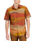 Фото #1 товара Men's Terrain Short Sleeve Button Front Shirt, Created for Macy's