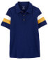 Фото #14 товара Kid 2-Piece Striped Polo Shirt & Pull-On All Terrain Shorts Set 4