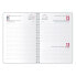 DOHE Agenda 2024 Day Page With Spiral And Gloss Rubber 125x18 Cm
