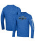 Фото #1 товара Men's Heather Royal St. Louis Blues Tri-Blend Long Sleeve T-shirt