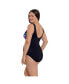 Women's Ruffle Surplice One-Piece Swimsuit