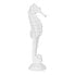 Decorative Figure White Sea Horse 15 x 12,5 x 45 cm