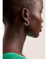ფოტო #8 პროდუქტის SENATTA: Crystal Hoop Earrings For Women