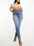 Фото #1 товара ASOS DESIGN Curve ultimate skinny jean in blue