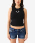 Фото #1 товара Women's Embroidered Side Rouched Tank