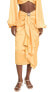 Фото #1 товара Andrea Iyamah Women's Behati Skirt, Yellow, M