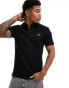 Фото #1 товара Lacoste slim fit pique polo in black