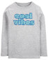 Фото #4 товара Kid Cool Vibes Long-Sleeve Tee - Grey S