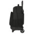 Фото #2 товара Школьный рюкзак с колесиками Kappa Black Чёрный (33 x 45 x 22 cm)