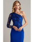 ფოტო #2 პროდუქტის Women's Abner One Shoulder Embroidered Bodice Gown