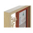 Photo frame Home ESPRIT Natural Terracotta Crystal MDF Wood Scandinavian 25 x 7 x 23 cm