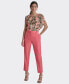 ფოტო #5 პროდუქტის Petite Essex Mid Rise Straight Leg Pants