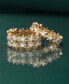 ფოტო #4 პროდუქტის Diamond Flower Band (1/6 ct. t.w.) in Gold Vermeil, Created for Macy's