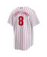 Фото #2 товара Men's Nick Castellanos White Philadelphia Phillies Replica Player Jersey