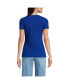 ფოტო #3 პროდუქტის Petite Micro Rib T-Shirt