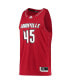 ფოტო #3 პროდუქტის Men's Number 45 Red Louisville Cardinals Swingman Basketball Jersey