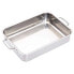 Фото #2 товара MASTERCLASS 32x23 cm Stainless Steel Roasting Pan