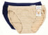 Фото #1 товара Jockey 268314 Women's 1 Navy 1 Beige Bikini 2 Pack Underwear Size 8 (2XL)