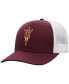 Фото #2 товара Men's Maroon, White Arizona State Sun Devils Trucker Snapback Hat