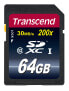 Карта памяти Transcend SDXC/SDHC 64GB Black