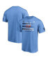 ფოტო #1 პროდუქტის Men's Sky Blue New York City FC 2021 MLS Cup Champions Five Points T-shirt