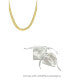 ფოტო #2 პროდუქტის Gold Wheat Herringbone Chain Necklace