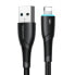 Фото #6 товара Kabel przewód do iPhone Starry Series USB-A - Lightning 3A 1m czarny