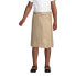 ფოტო #10 პროდუქტის Big Girls School Uniform Solid A-line Skirt Below the Knee