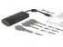Фото #6 товара USB-концентратор Delock 63931 - USB 3.2 Gen 1 (3.1 Gen 1) Type-C / USB 3.2 Gen 1 (3.1 Gen 1) Type-A, 5000 Mbit/s, 3840 x 2160 pixels, черный, алюминий, металл