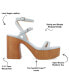 ფოტო #6 პროდუქტის Women's Emerynn Platform Sandals