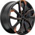 Фото #6 товара Колесный диск литой RC-Design RC34 black orange matt 7.5x19 ET50 - LK5/112 ML57.1