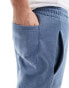 Brave Soul jersey shorts in steel blue BLAU, XS - W28-30 - фото #3