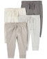 Фото #5 товара Baby 4-Pack Pull-On Pants 9M