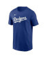 Фото #3 товара Men's Clayton Kershaw Royal Los Angeles Dodgers Fuse Name and Number T-shirt