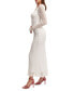 Фото #3 товара Women's Adoni Lace Long-Sleeve Midi Dress