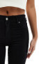 Фото #3 товара Dr Denim Petite Plenty mid waist super skinny jeans in clean black wash