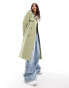 New Look trench coat in light khaki