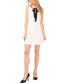 Фото #1 товара Платье CeCe безрукавное с контрастным бантом Tweed