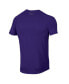 Фото #4 товара Men's Purple Northwestern Wildcats 2023 Sideline Performance Raglan T-shirt