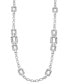 Long Crystal Gold-Tone Necklace, 40" + 3" extender, Created for Macy's