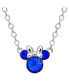 ფოტო #1 პროდუქტის Minnie Mouse Birthstone Necklace