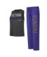 Фото #1 товара Women's Purple, Black Distressed Baltimore Ravens Muscle Tank Top and Pants Lounge Set